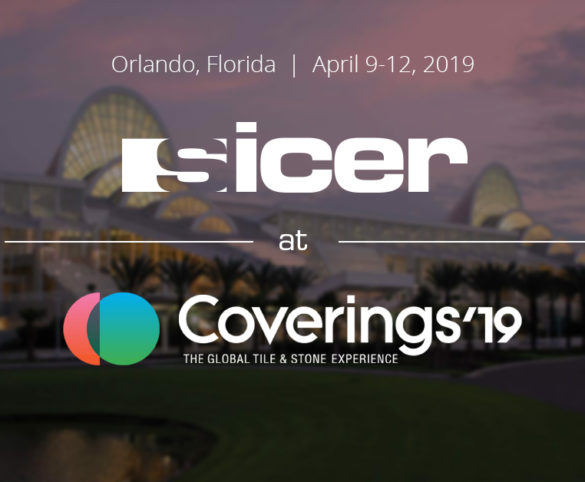 Sicer partecipa Coverings 2019.