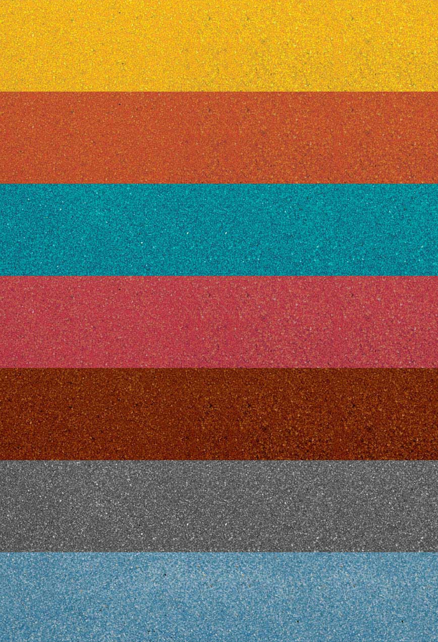 SERIE HP: Graniglie e Micrograniglie calibrate colorate in fusione